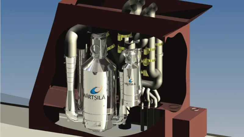 Wärtsilä hybrid scrubber system