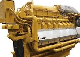 The first of the 3500 series engines are destined for an LNG-powered barge. Photo: Caterpillar