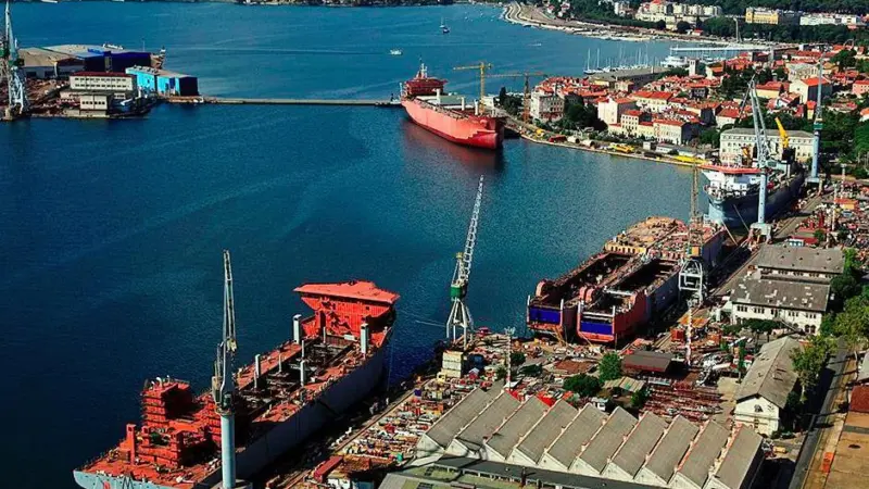 The Uljanik shipyard in Croatia