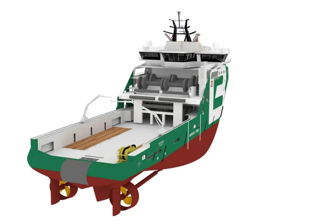 Rolls-Royce has been chosen as a ‘one stop shop’ for an AHTS ordered by Bourbon from Vard