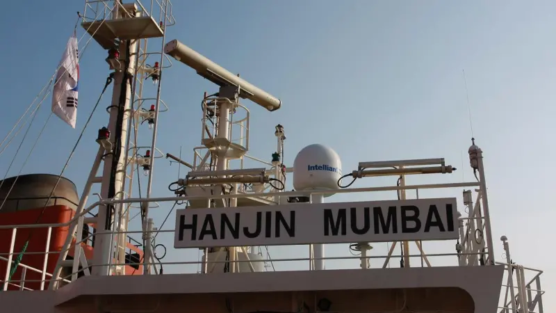 Intellian is to supply FleetBroadband terminals to 38 Hanjin container ships