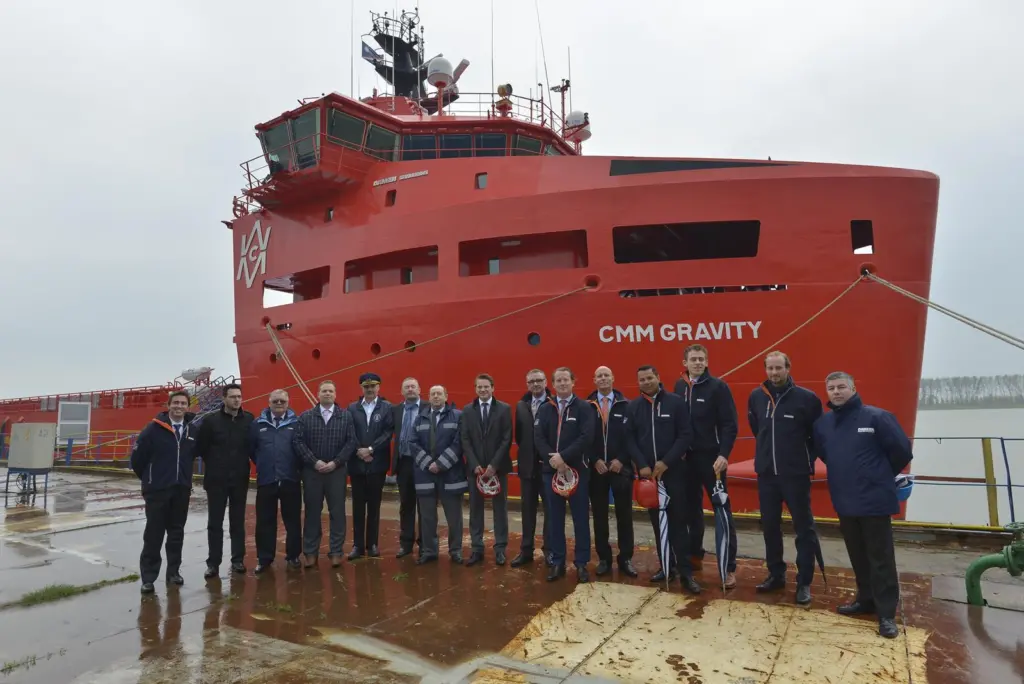 'CMM Gravity' features a 782m² deck with a 1,500 tonnes deck load capacity