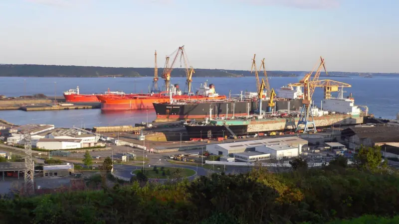 Damen Shiprepair Brest, recently selected for two shuttle tanker drydockings