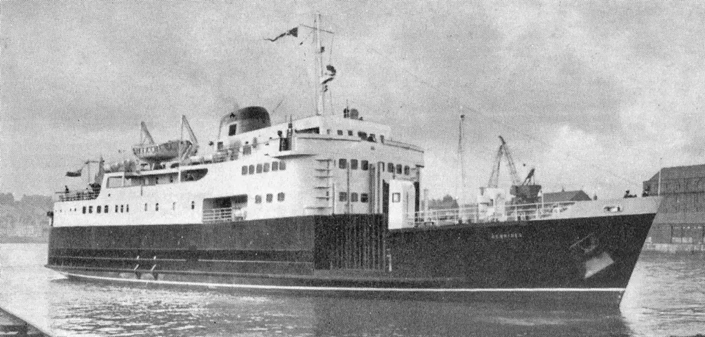 The Hall Russell built ‘Hebrides’, for Scottish Western Isles services