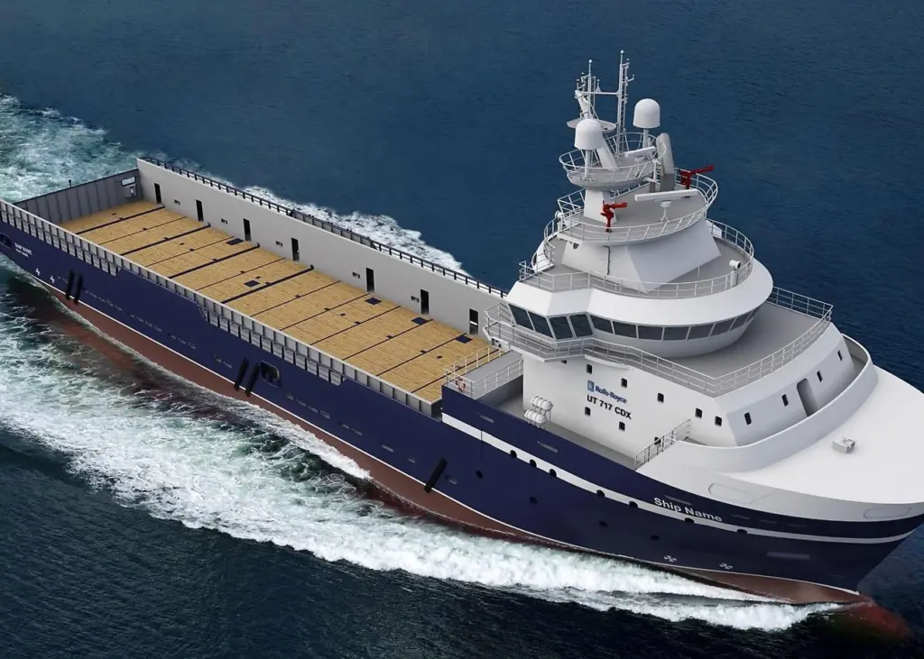 Rolls-Royce is supplying its equipment for a number of PSVs