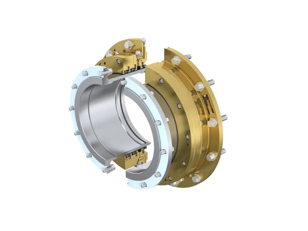 The zero-pollution Supreme Athmos seal enables ships with limited draught up to approximately five metres to prevent oil from being emitted into the environment.
