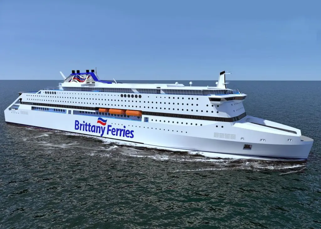 Newbuild gas-fuelled ro-pax project for Brittany Ferries (Brittany Ferries / STX France)