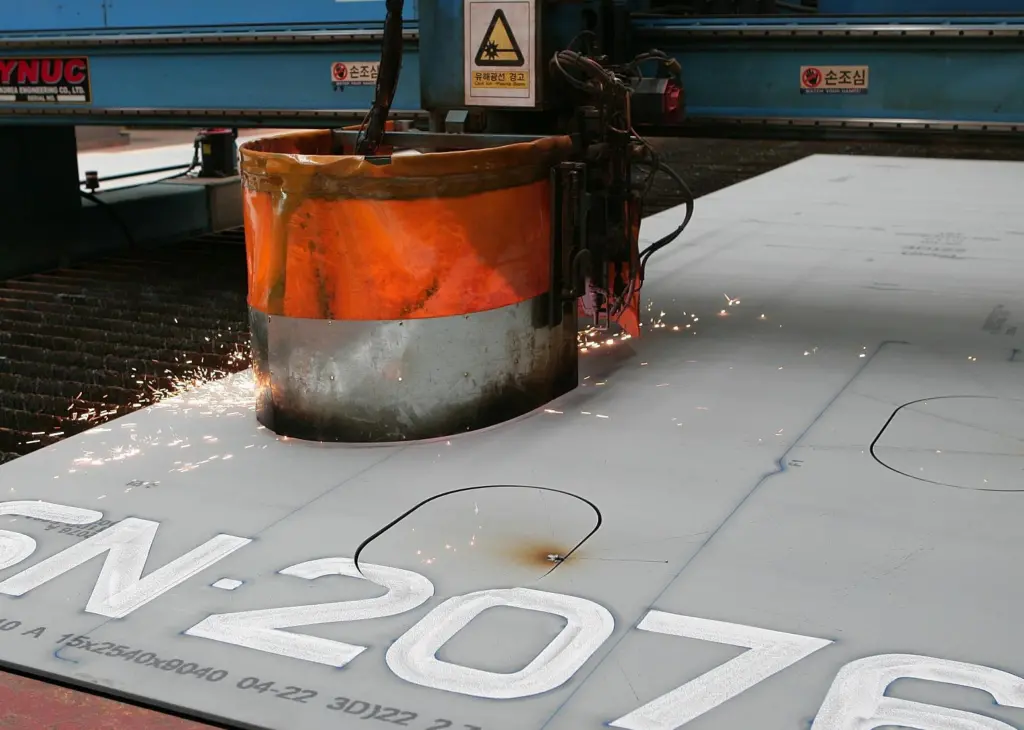 Steel cutting on the first of the project’s LNG carriers took place in April