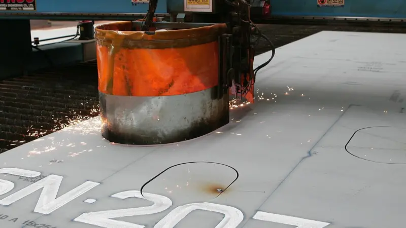 Steel cutting on the first of the project’s LNG carriers took place in April