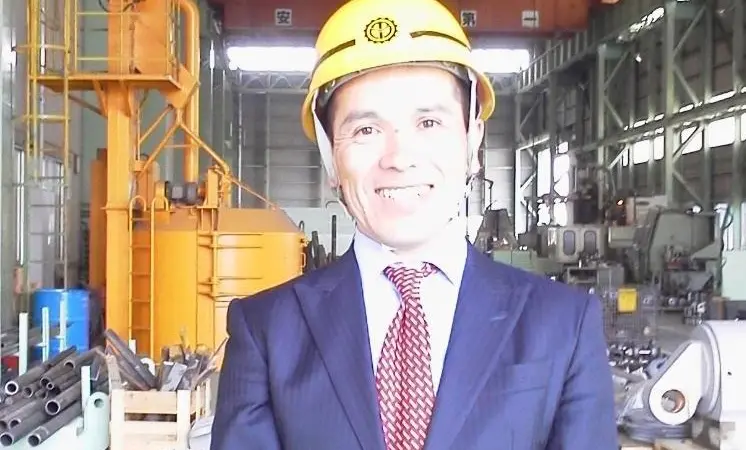 Yoshitaka Teramoto, president of Teramoto Iron Works