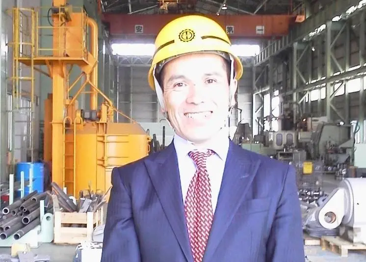 Yoshitaka Teramoto, president of Teramoto Iron Works