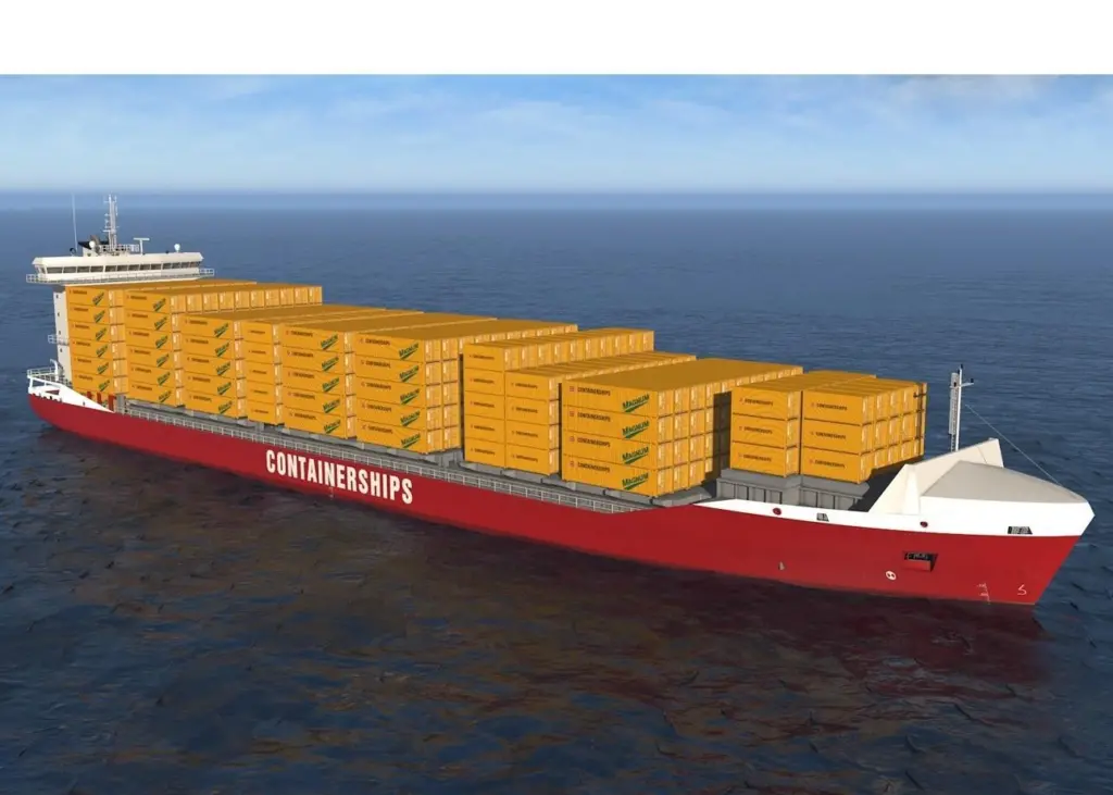 The company says the new vessels will offer efficient and environmentally-friendly option for transporting containers by sea