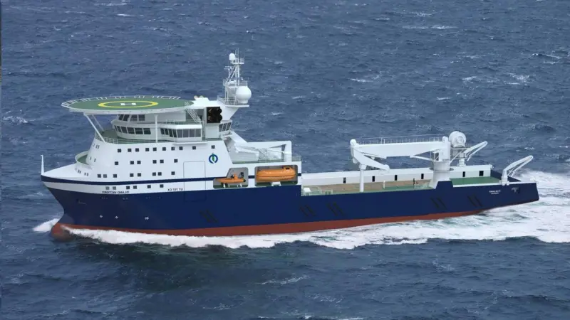 An example of the UT 797 CX multi-purpose OSV has been ordered by Island Offshore