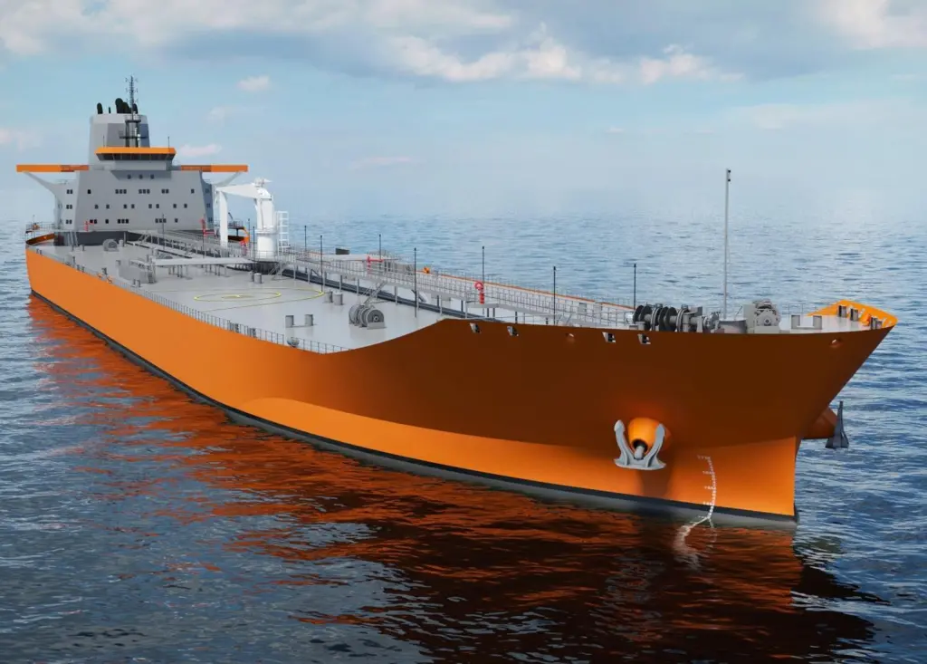 Wärtsilä unveiled the new Aframax tanker design at Posidonia 2014