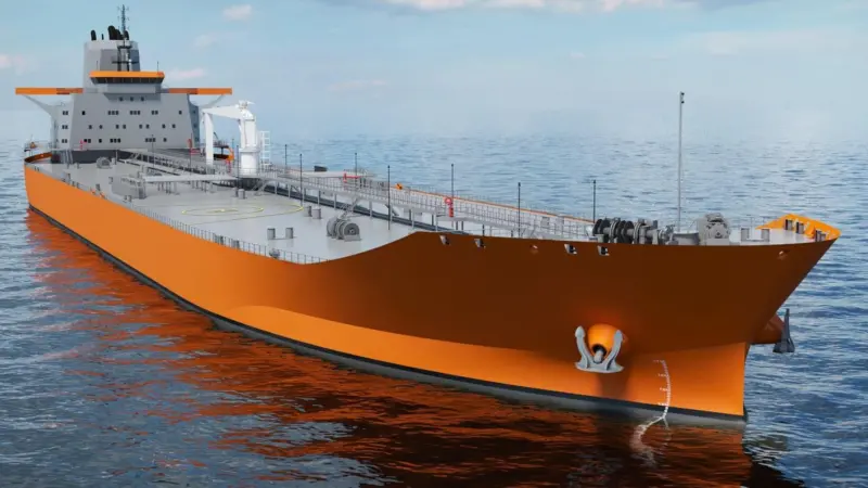 Wärtsilä unveiled the new Aframax tanker design at Posidonia 2014