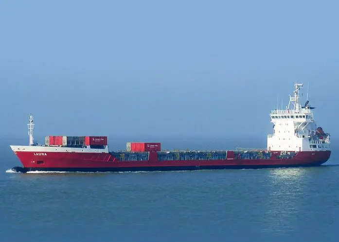 6,500dwt cargo ship ‘Laura’, which has successfully tested the DeltaLangh scrubber