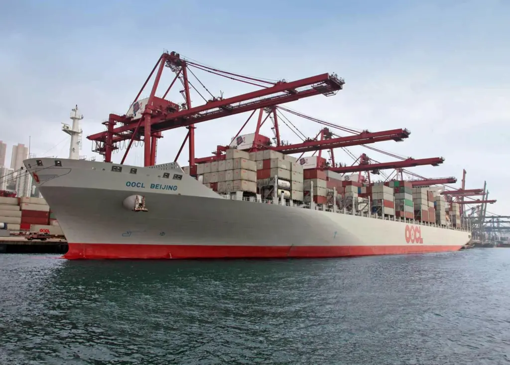 Emissions data for the OOCL fleet have been verified by Lloyd’s Register Photo: OOCL