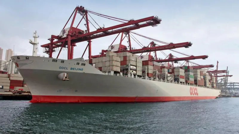 Emissions data for the OOCL fleet have been verified by Lloyd’s Register Photo: OOCL