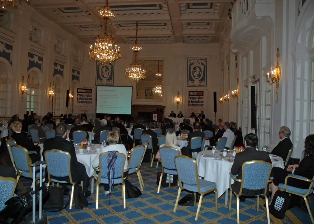The conference room at the Atlantic Kempinski, Hamburg