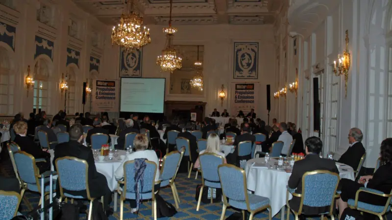 The conference room at the Atlantic Kempinski, Hamburg