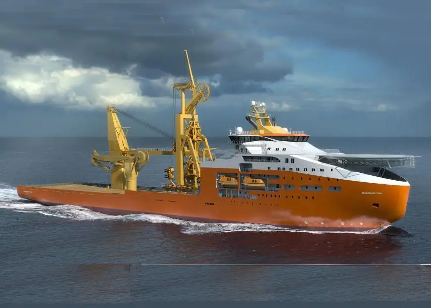 The new vessel for Solstad Offshore will be of VARD 3 19 design