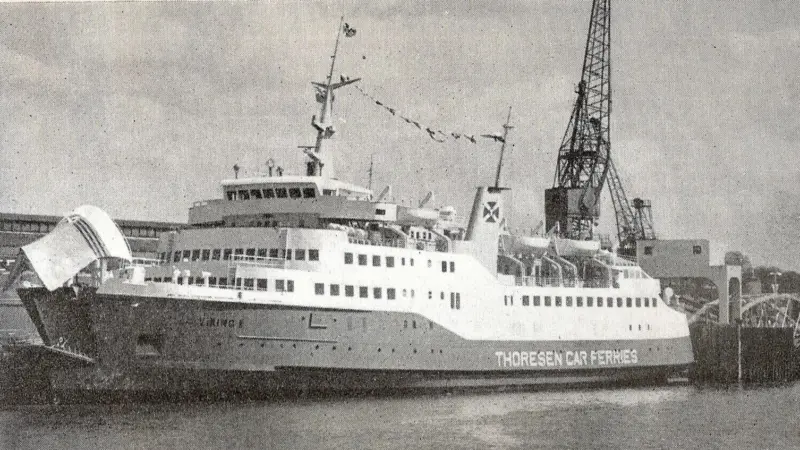 ‘Viking I’ was in many ways the forerunner of the current ro-pax ship