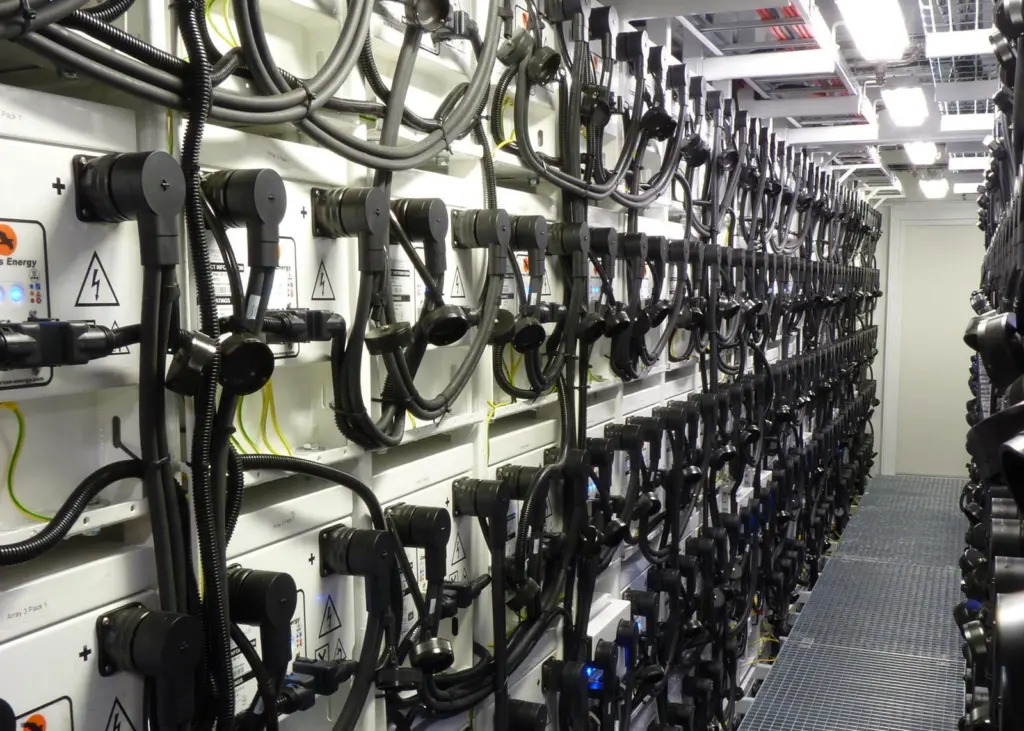 Corvus energy storage system battery bank