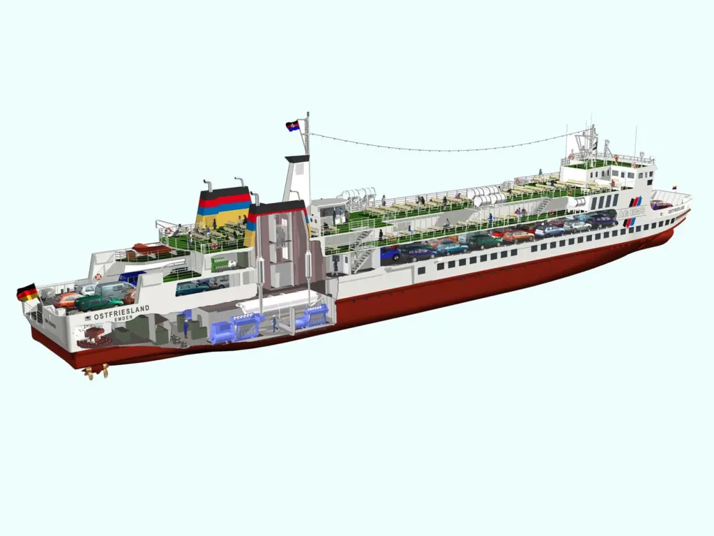 AG Ems LNG ferry Ostfriesland - due into service November