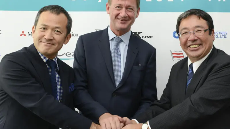 The vessel is the first project of a new partnership between NYK, GDF Suez and Mitsubishi
