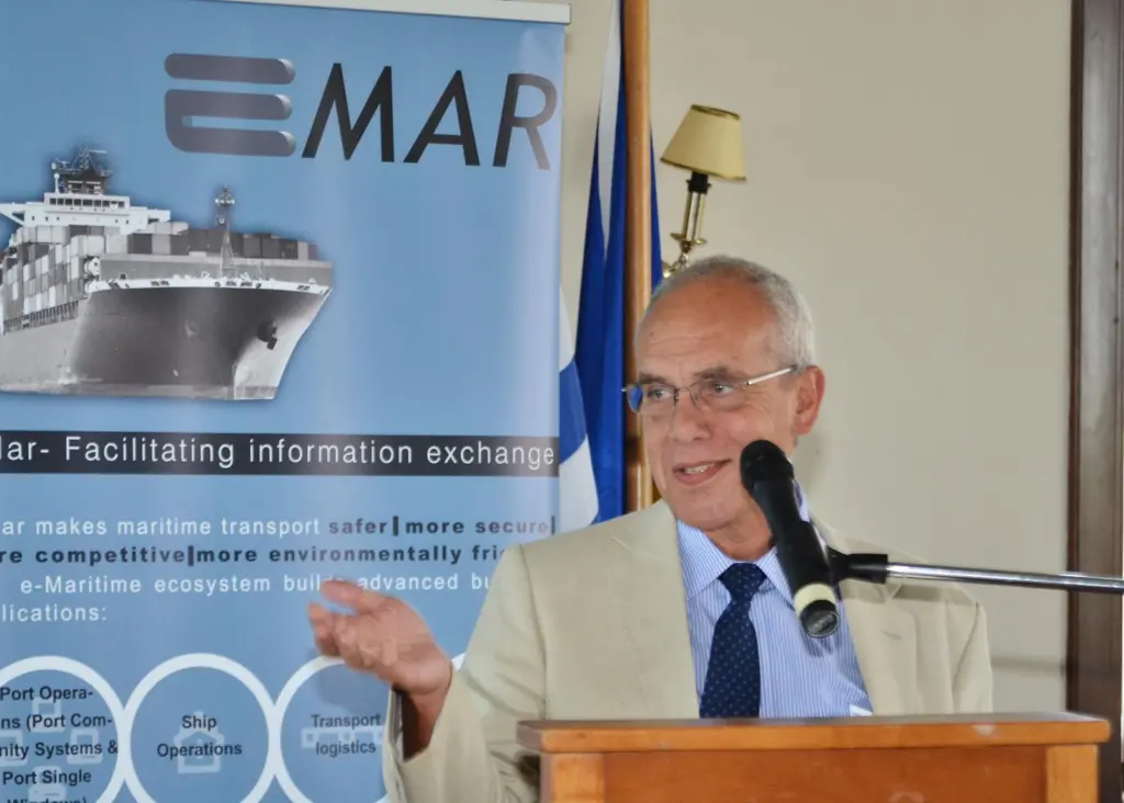 Dr Takis Katsoulakos, technical director of the eMAR Project
