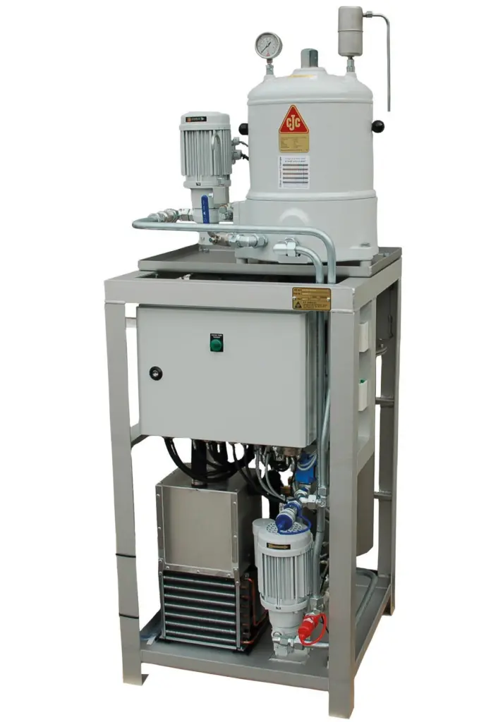 C.C. Jensen’s CJC Combi Unit, comprising the D10 Desorber and HDU 27/27 filter, is designed to overcome the main problems of using EALs