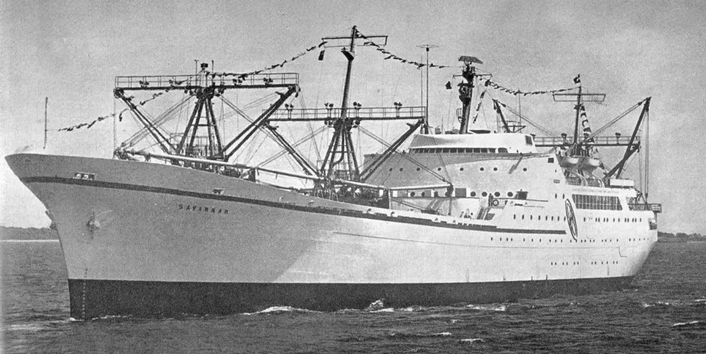 ‘NS Savannah’ undertook its first voyage from the US to Europe