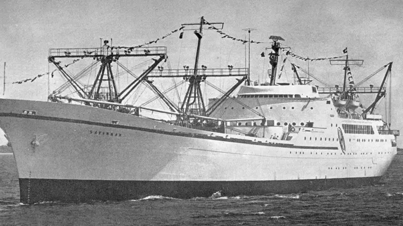 ‘NS Savannah’ undertook its first voyage from the US to Europe