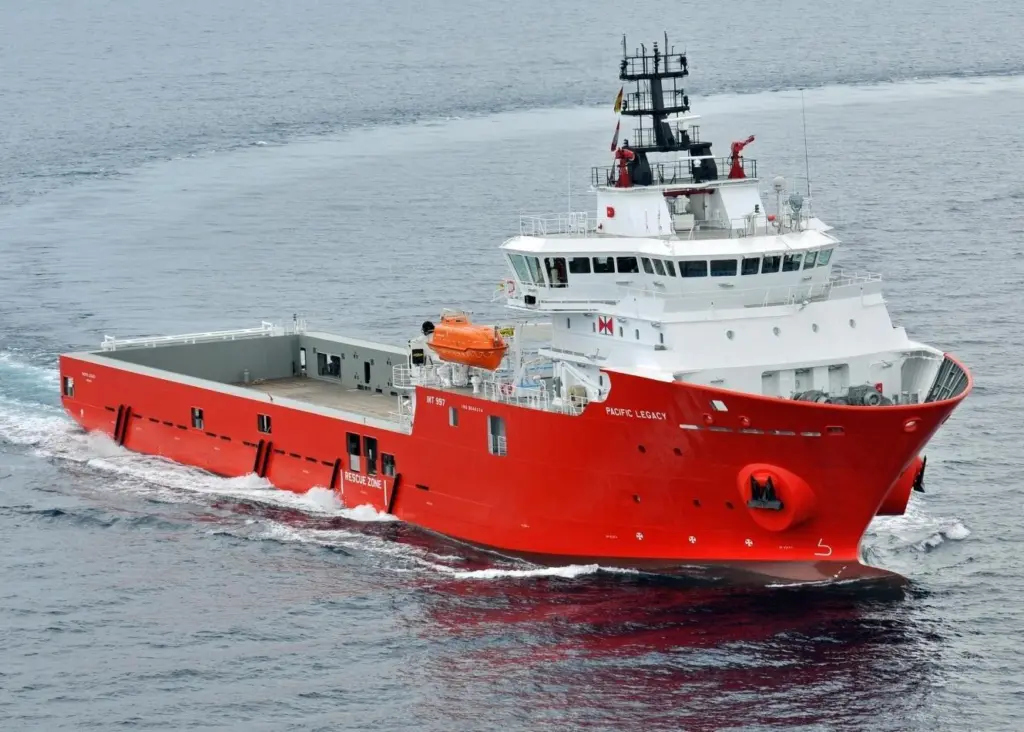 The ‘Pacific Legacy’ is the second in a series of four L Class vessels for SPO Photo: JMU