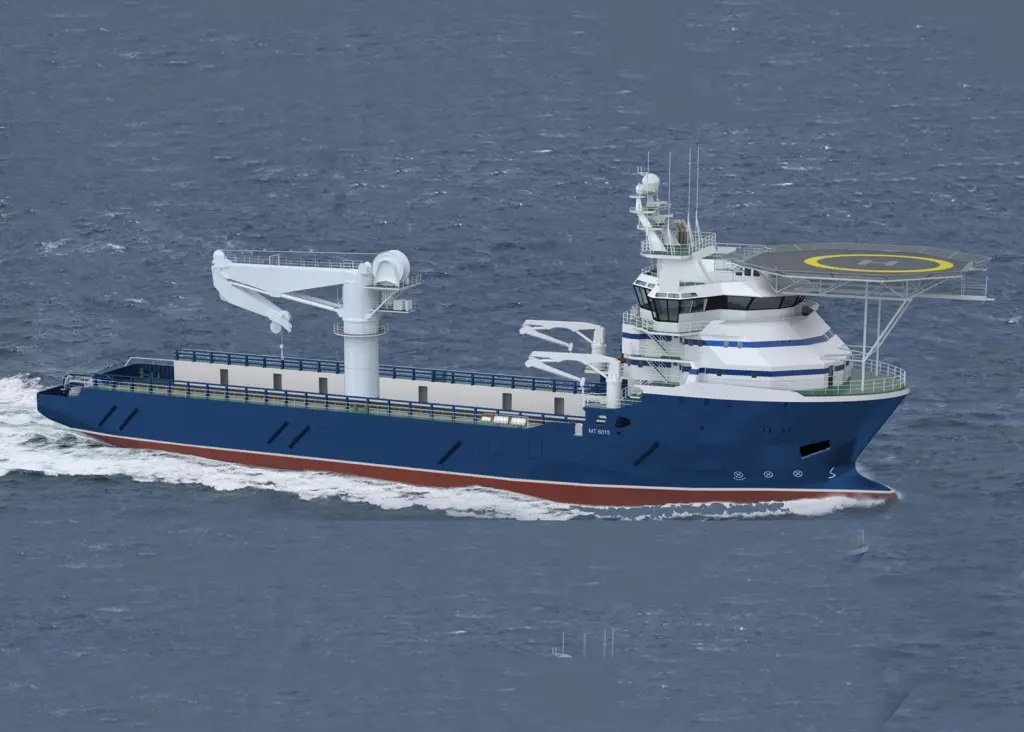 Rendering of the MT6015 MPSV to be built by Kleven for its first SE Asian customer, IES