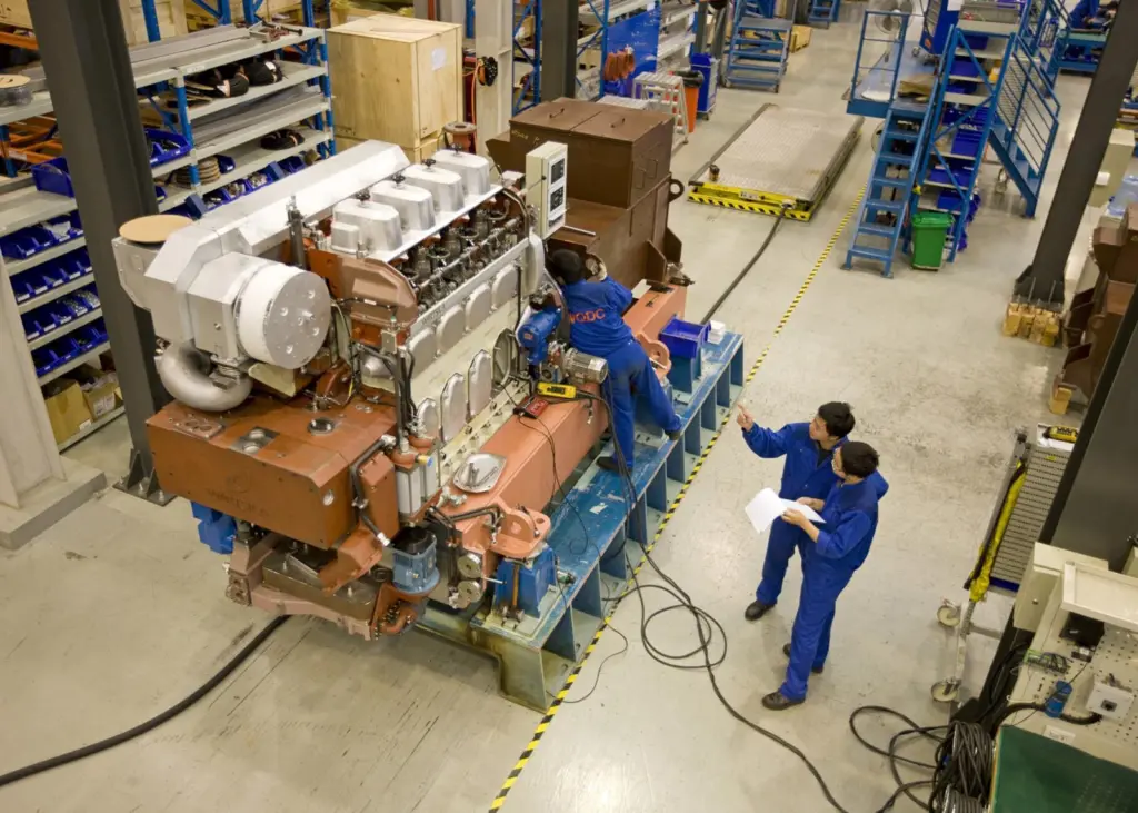 Production of Wärtsilä engines under way at the QMD factory