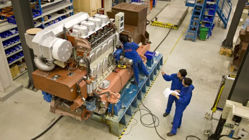 Production of Wärtsilä engines under way at the QMD factory