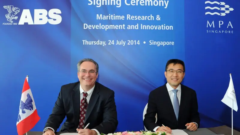 Over the next five years, ABS and MPA will work on maritime R&D