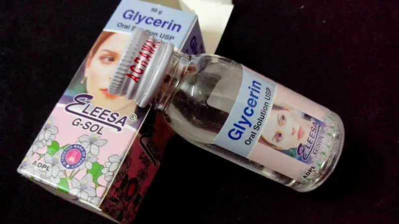 Glycerine is non-toxic, and often used in food and makeup