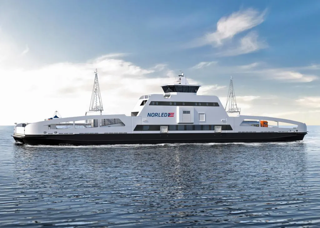 First all-electric ferry to carry both passengers and vehicles