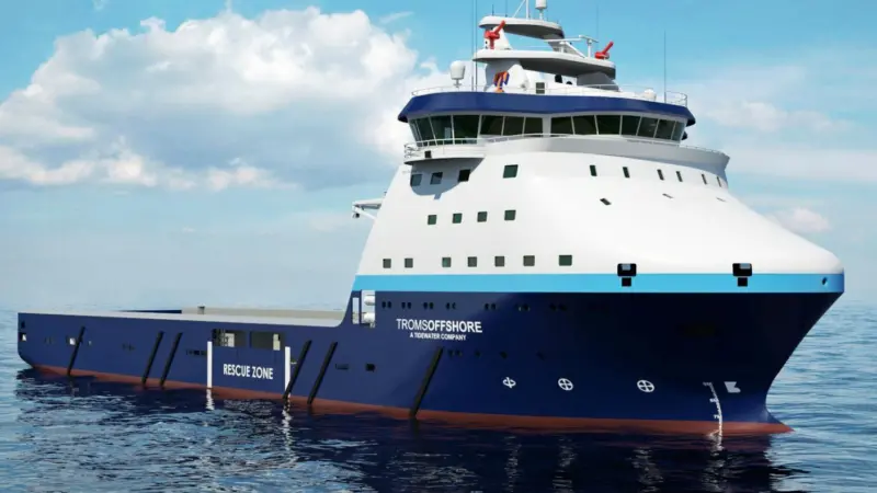 The VS4530 MPSV features a compact design with a high deadweight; it is being built in Turkey on for Tidewater