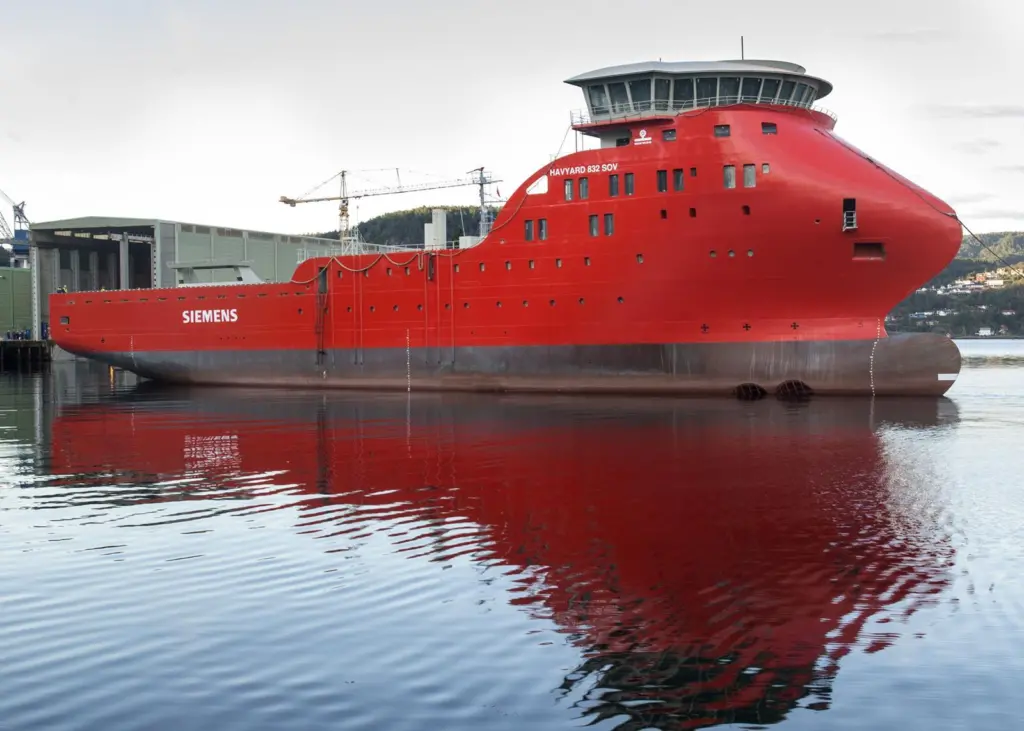 The hull for newbuild number 118 is of Havyard 832 Service Operation Vessel (SOV) design