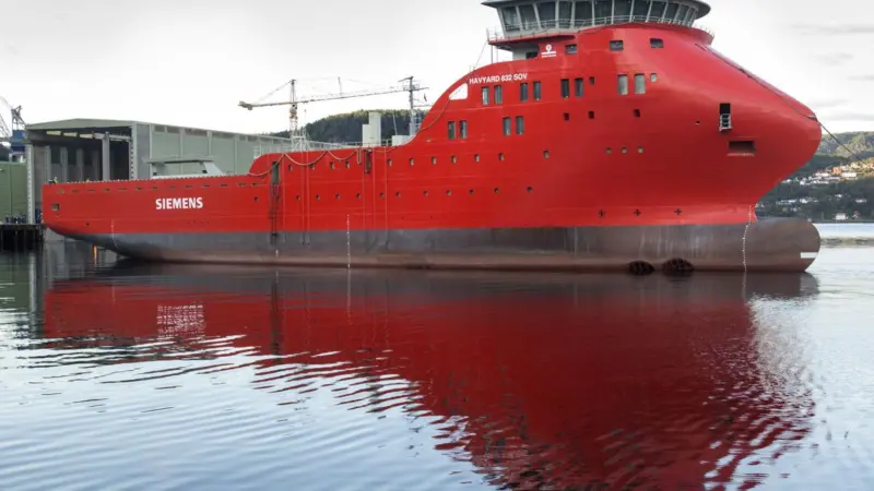 The hull for newbuild number 118 is of Havyard 832 Service Operation Vessel (SOV) design