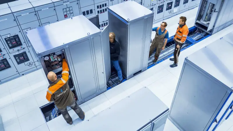 Wärtsilä's test facility, where full scale testing of the LLH integrated with a Wärtsilä distribution system, has been carried out