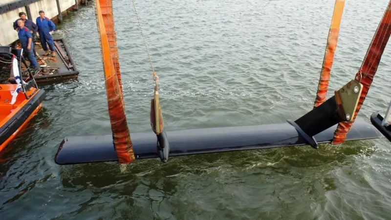 The Hull Vane can be installed on newbuild ships or retrofitted to existing vessels