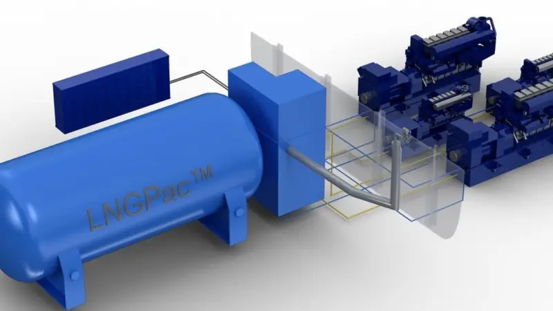 The upgraded LNGPac is more compact