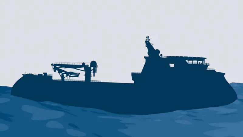 An offshore vessel with the X-Stern has increased operability in harsh conditions