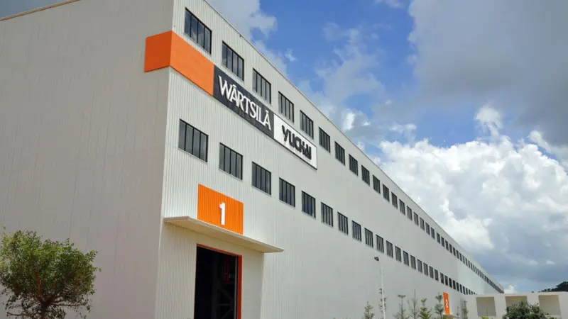 The new Wärtsilä Yuchai Engine Co engine plant in China