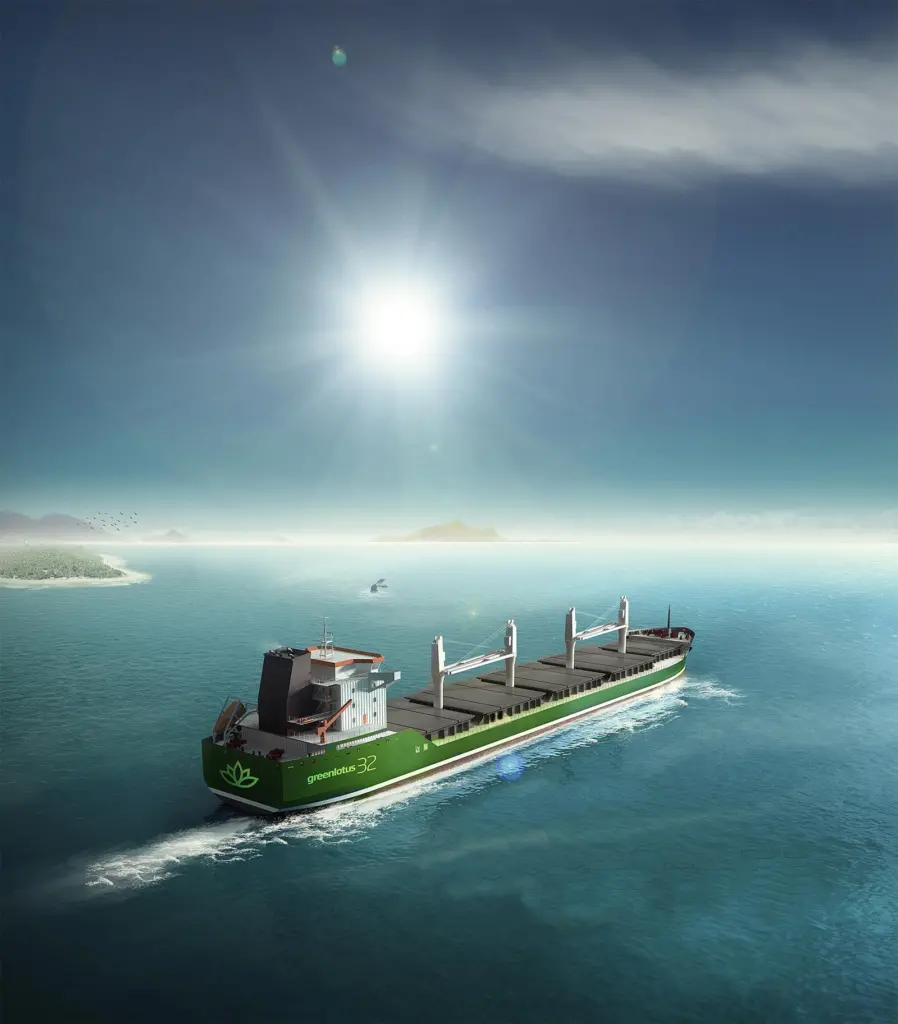 Ecoships' Green Lotus 32 bulk carrier design