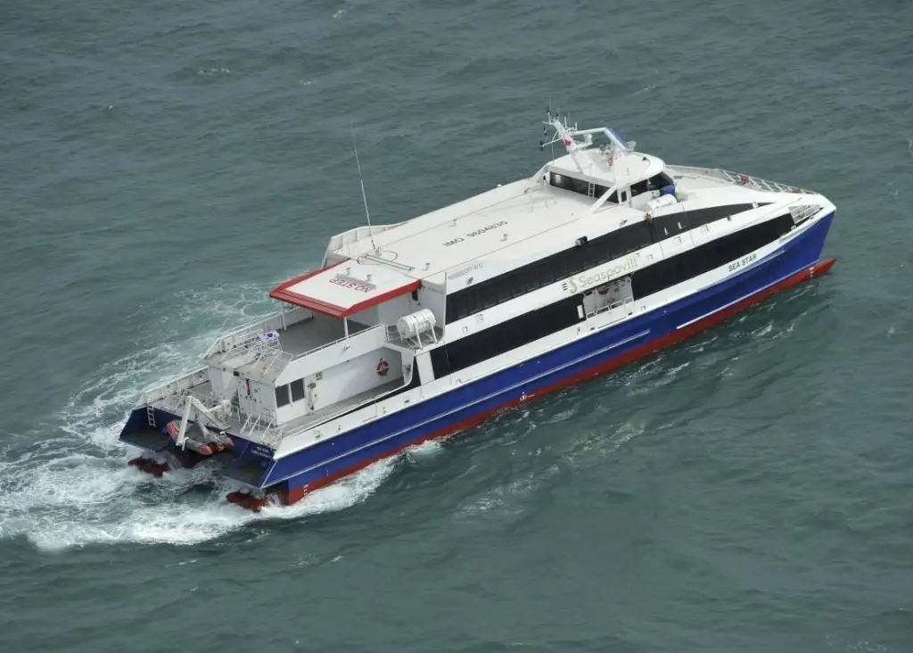 Because Damen builds its DFF 4212s on stock, delivery time for Seaspovill is short
